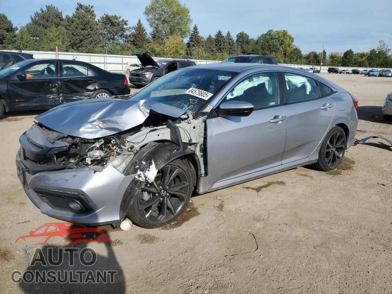 HONDA CIVIC 2019 - 2HGFC2F89KH572579