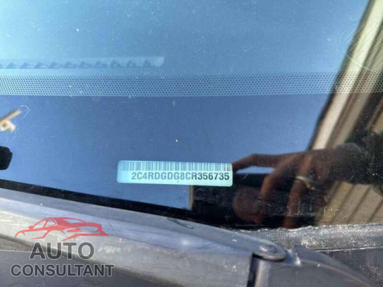 DODGE CARAVAN 2012 - 2C4RDGDG8CR356735