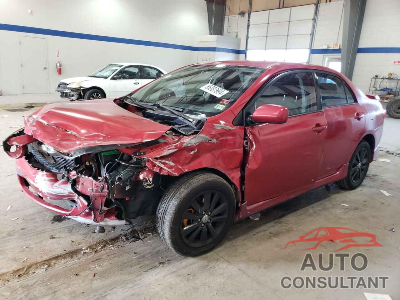 TOYOTA COROLLA 2009 - 2T1BU40E09C056040
