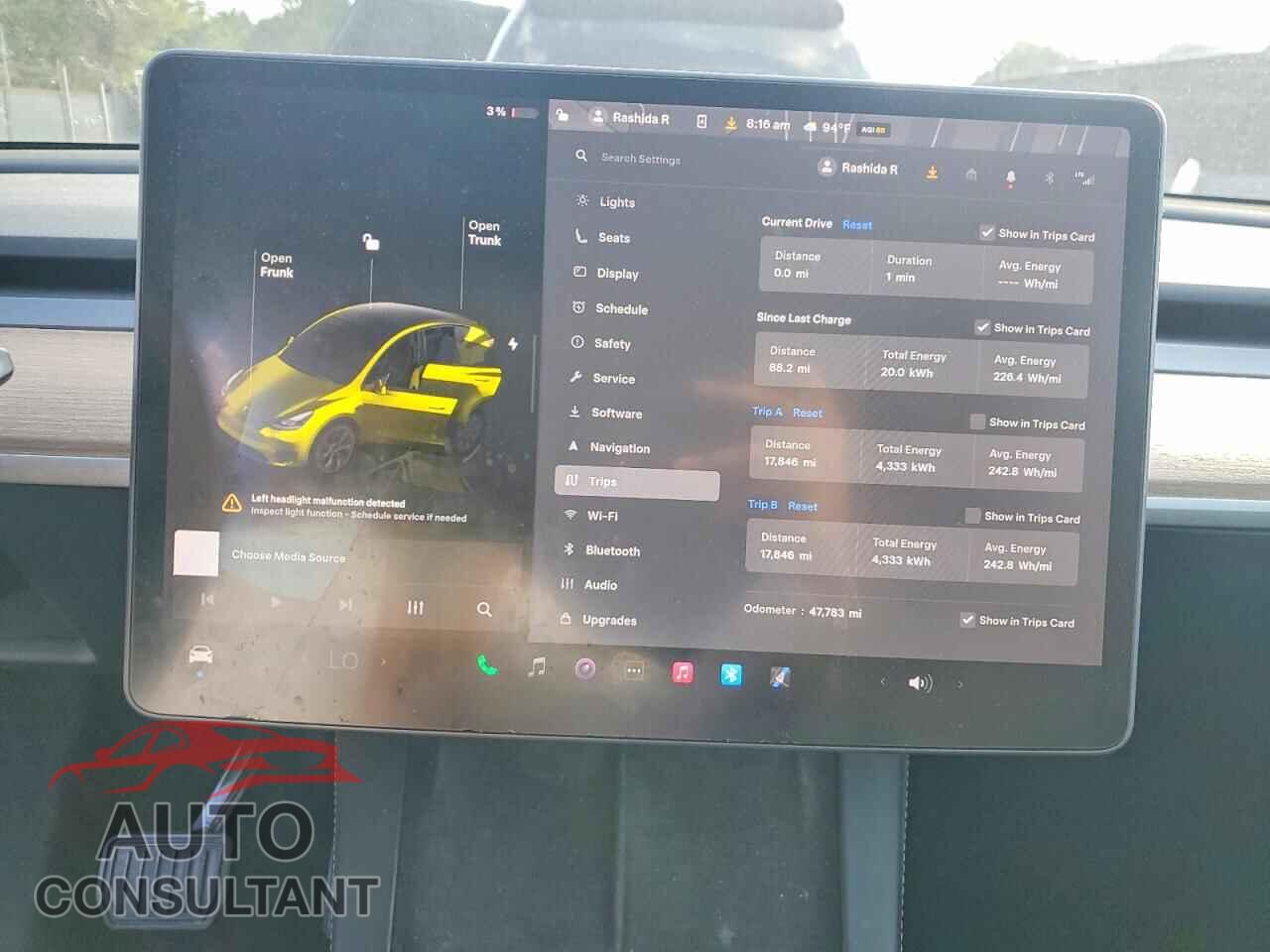 TESLA MODEL Y 2024 - 7SAYGDED6RF110814