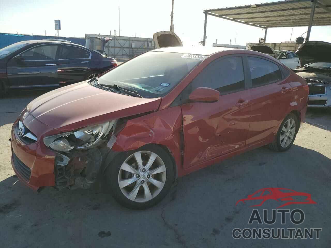 HYUNDAI ACCENT 2012 - KMHCU4AE4CU128978