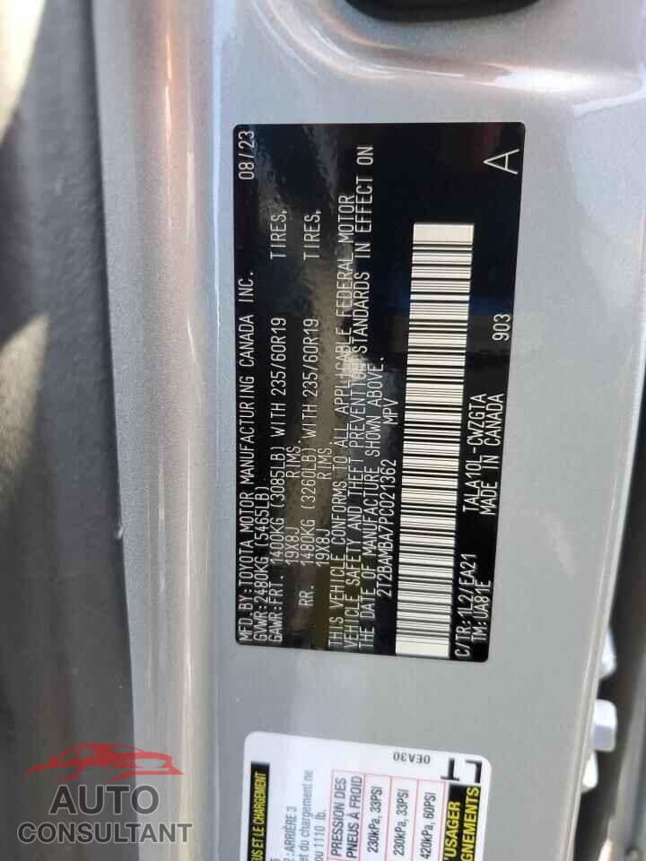 LEXUS RX350 2023 - 2T2BAMBA7PC021362