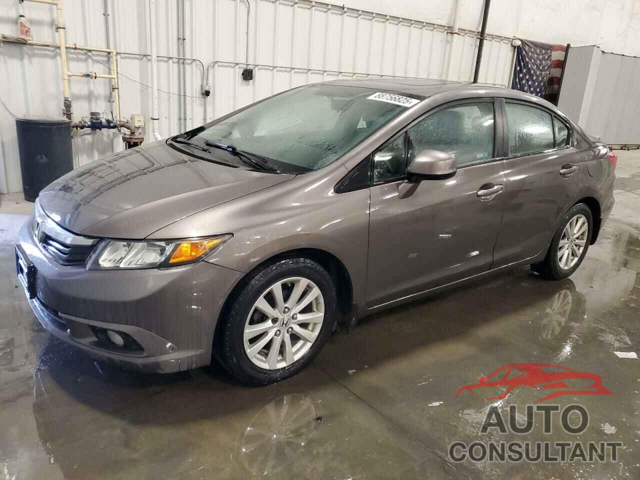 HONDA CIVIC 2012 - 19XFB2F90CE007192
