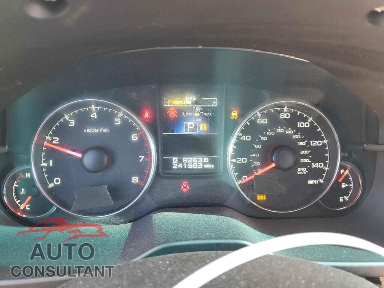 SUBARU OUTBACK 2014 - 4S4BRBLC7E3200973