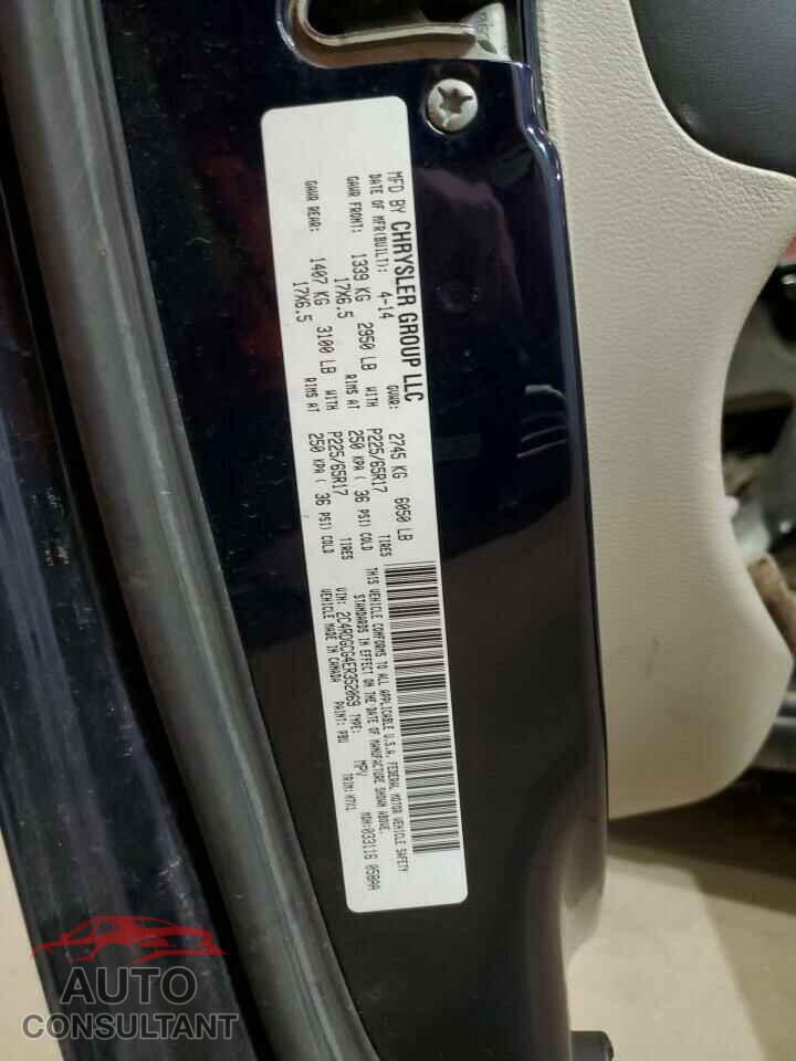 DODGE CARAVAN 2014 - 2C4RDGCG4ER352069