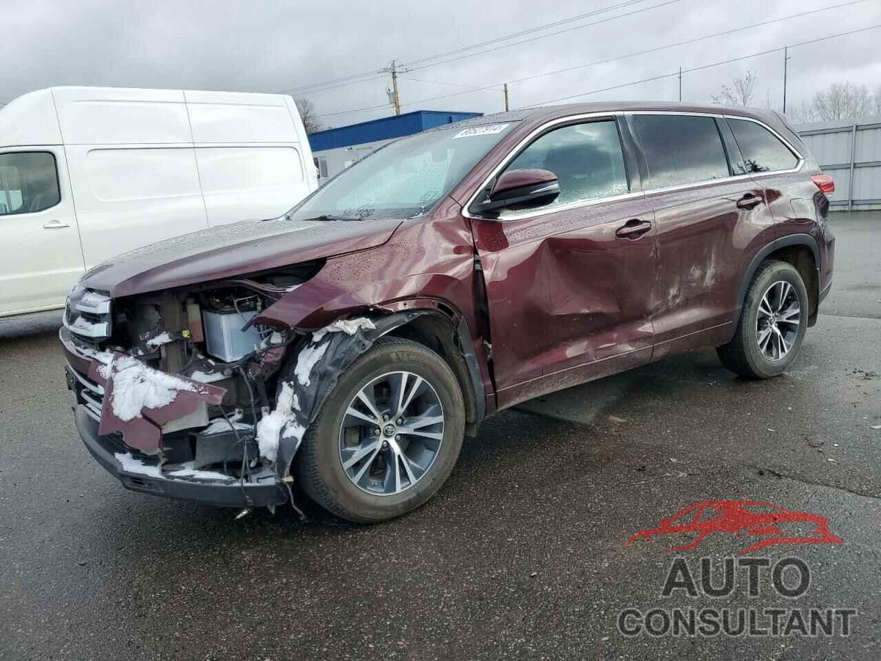 TOYOTA HIGHLANDER 2018 - 5TDBZRFH5JS895855