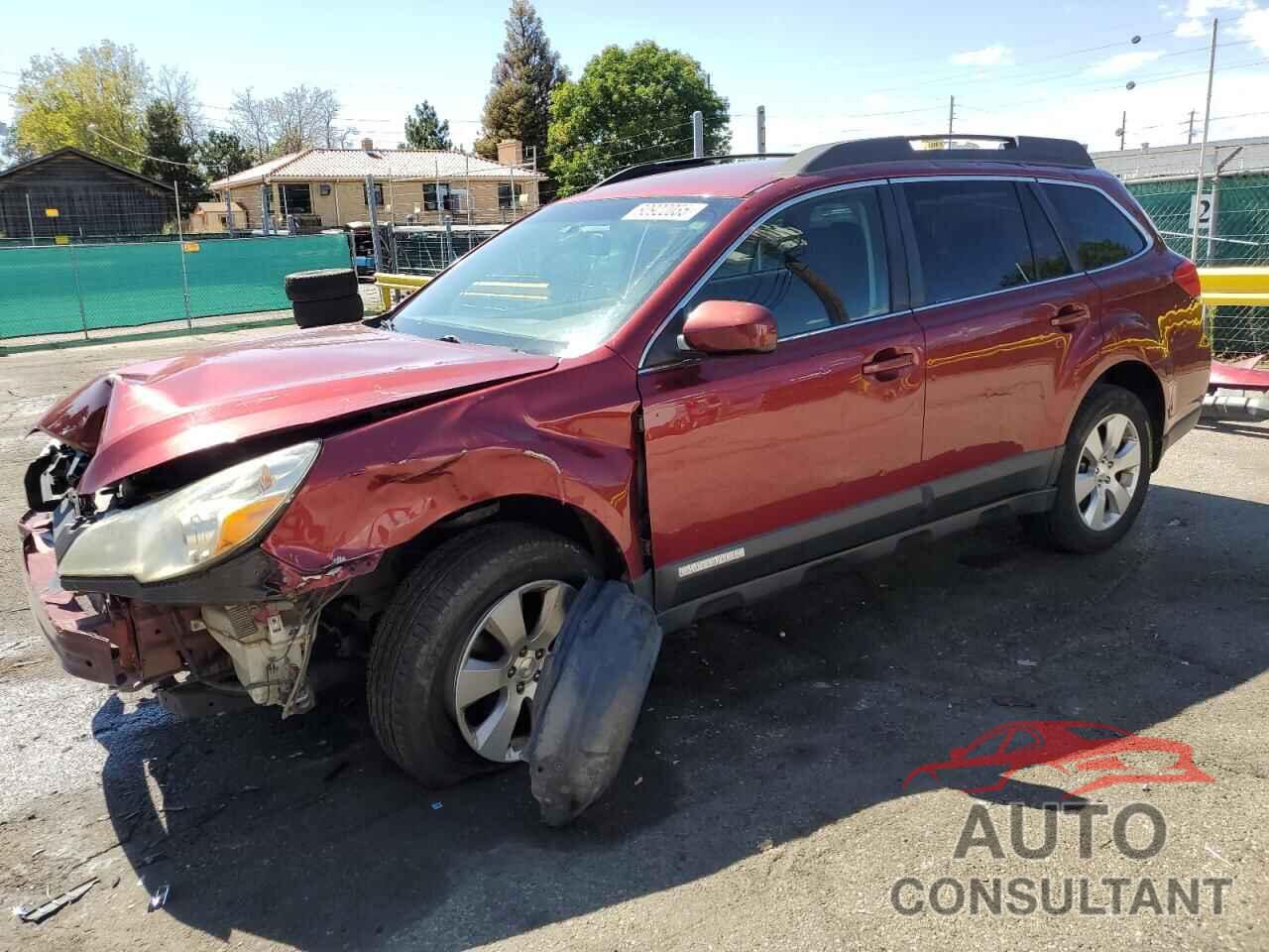 SUBARU OUTBACK 2012 - 4S4BRCCC2C3302491