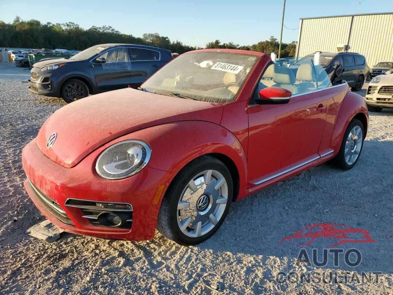 VOLKSWAGEN BEETLE 2019 - 3VW5DAAT1KM510492
