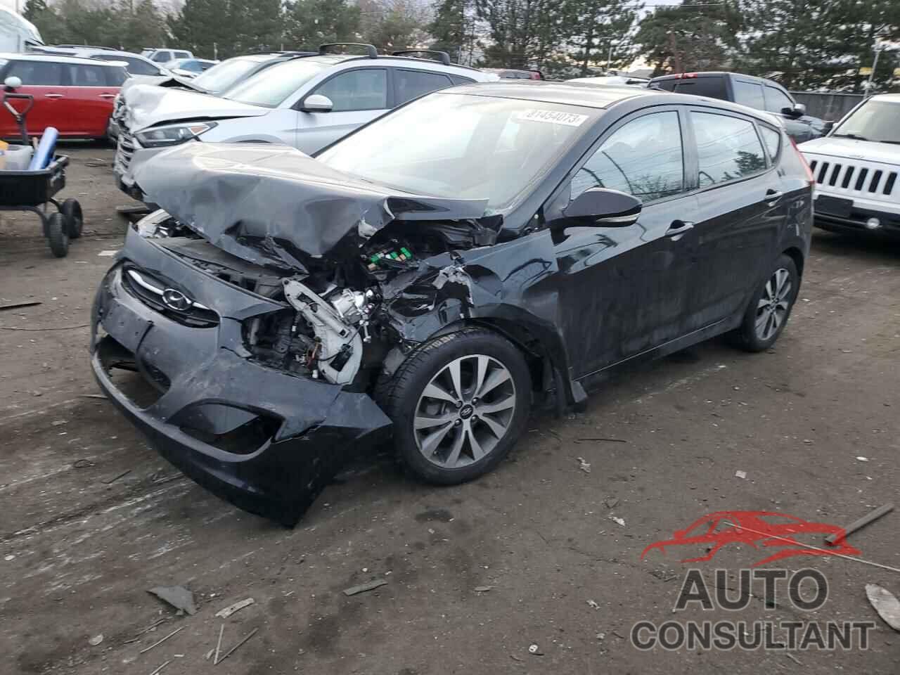 HYUNDAI ACCENT 2015 - KMHCU5AE2FU205731