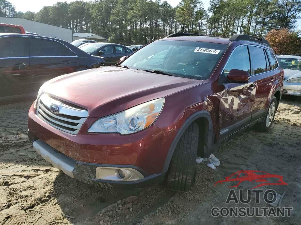 SUBARU OUTBACK 2011 - 4S4BRDKC5B2434074