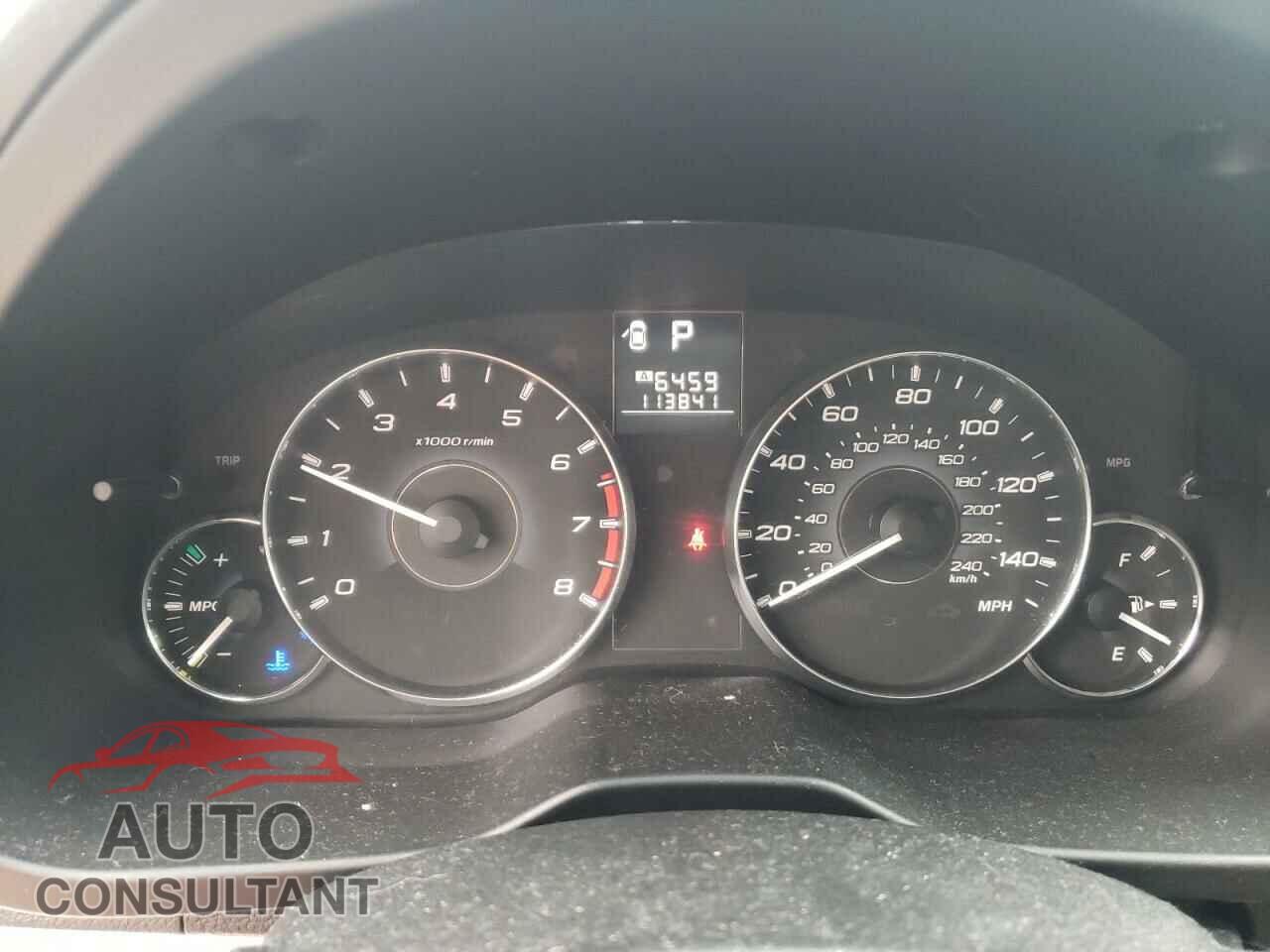 SUBARU OUTBACK 2012 - 4S4BRBCCXC3292822