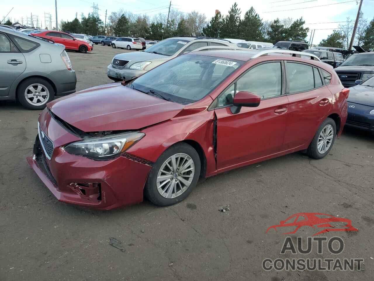 SUBARU IMPREZA 2017 - 4S3GTAB67H3706762