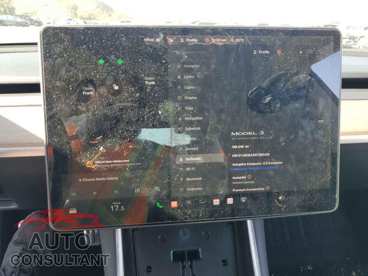 TESLA MODEL 3 2019 - 5YJ3E1EA3KF395432