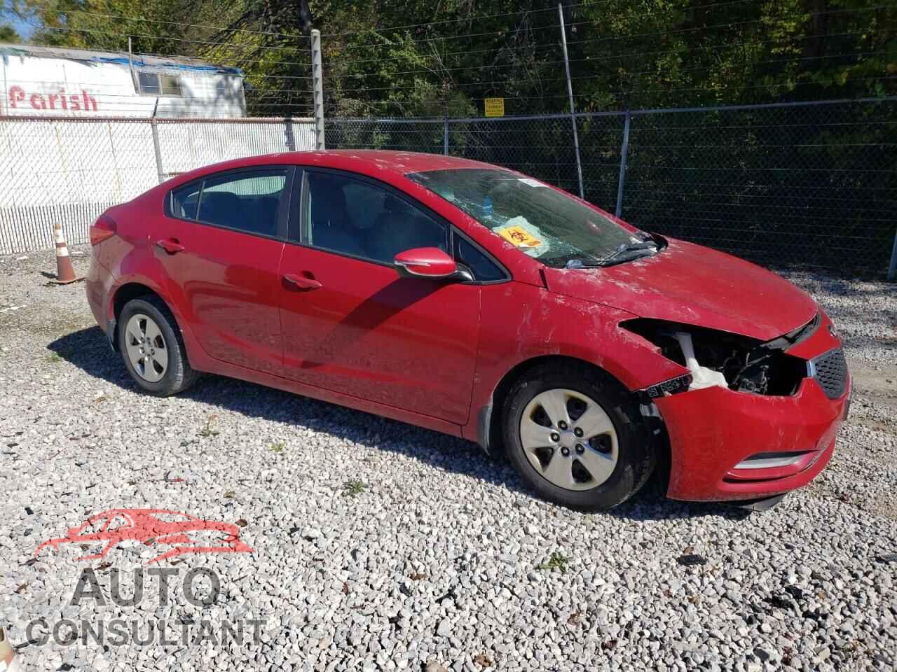 KIA FORTE 2015 - KNAFX4A60F5333078