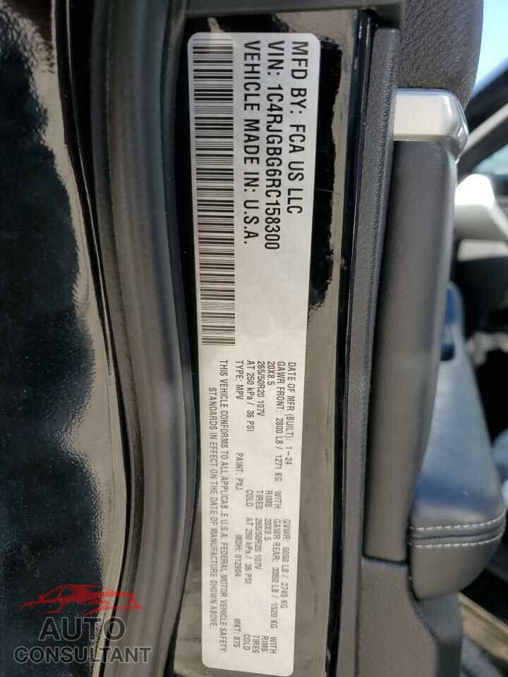 JEEP GRAND CHER 2024 - 1C4RJGBG6RC158300