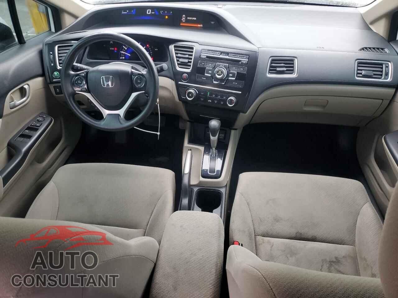 HONDA CIVIC 2013 - 19XFB2F50DE291406