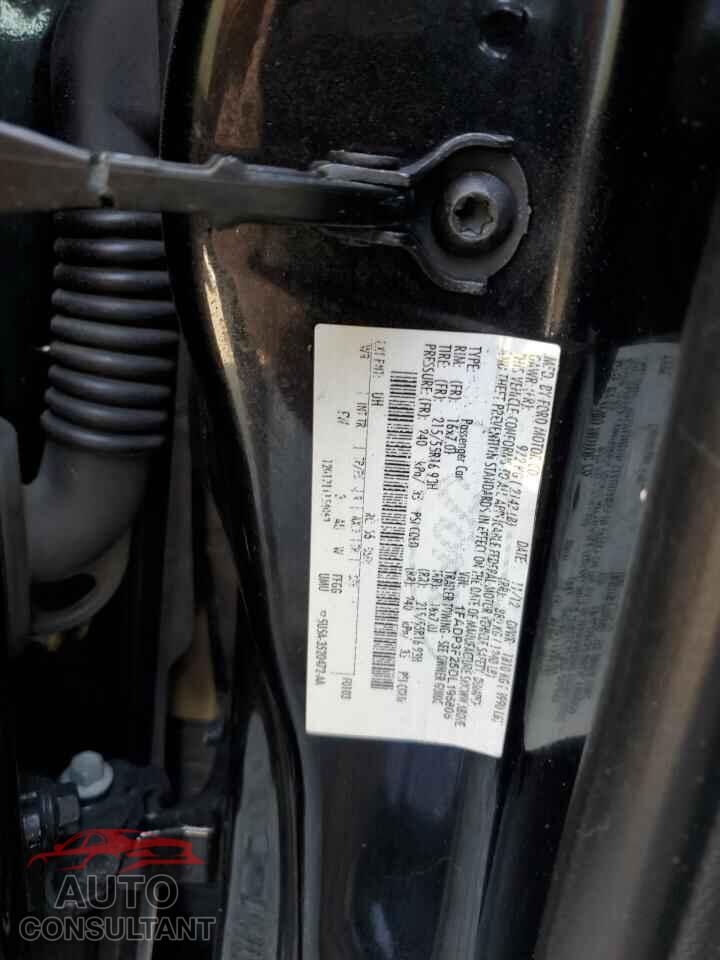 FORD FOCUS 2013 - 1FADP3F25DL195806