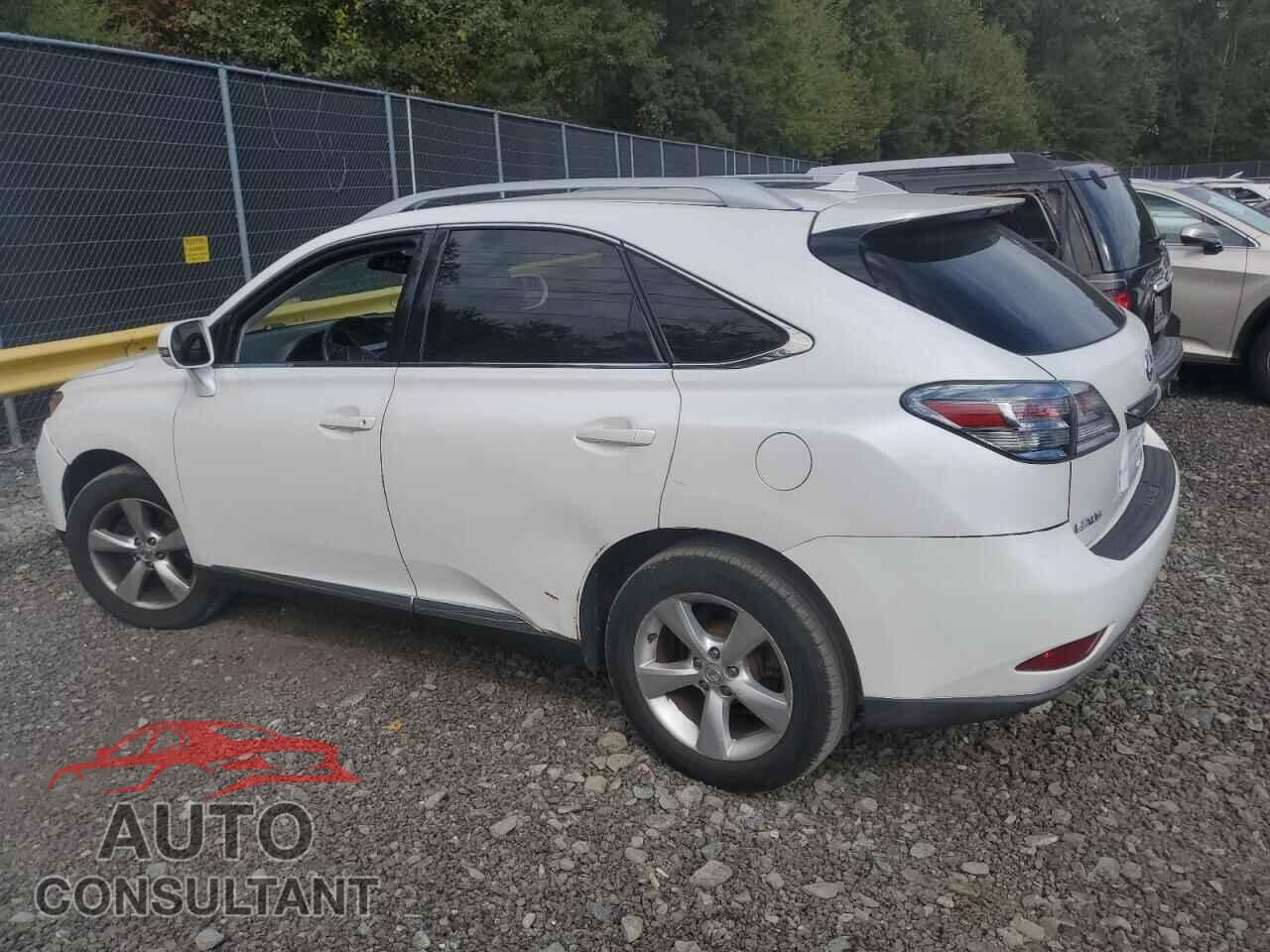 LEXUS RX350 2010 - 2T2BK1BA9AC030633