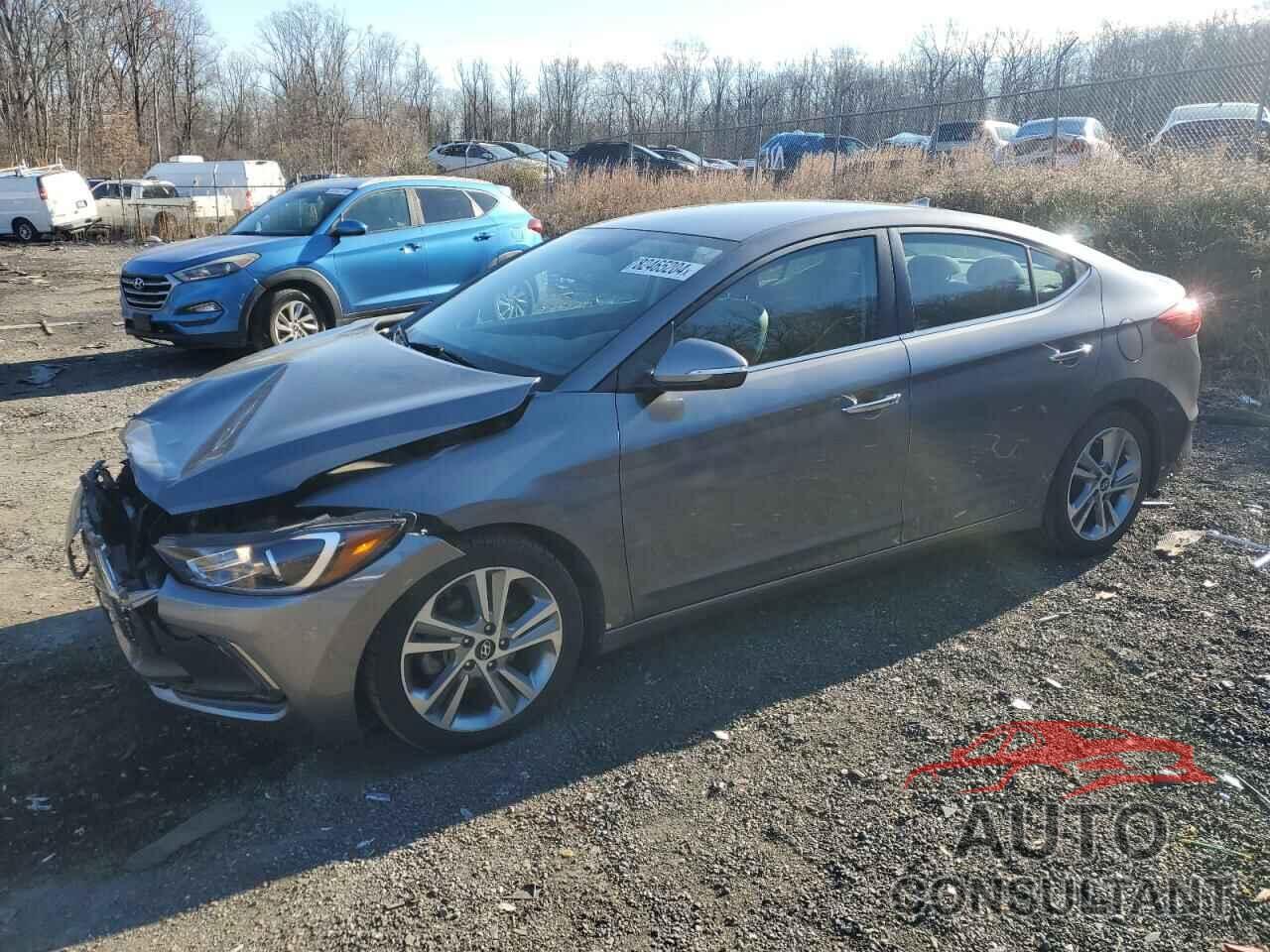 HYUNDAI ELANTRA 2017 - KMHD84LF6HU182921