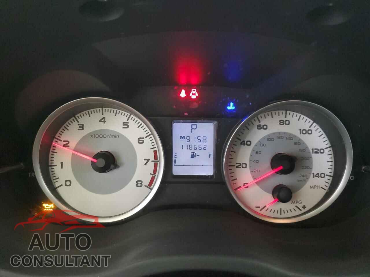 SUBARU IMPREZA 2012 - JF1GPAD68CH246093