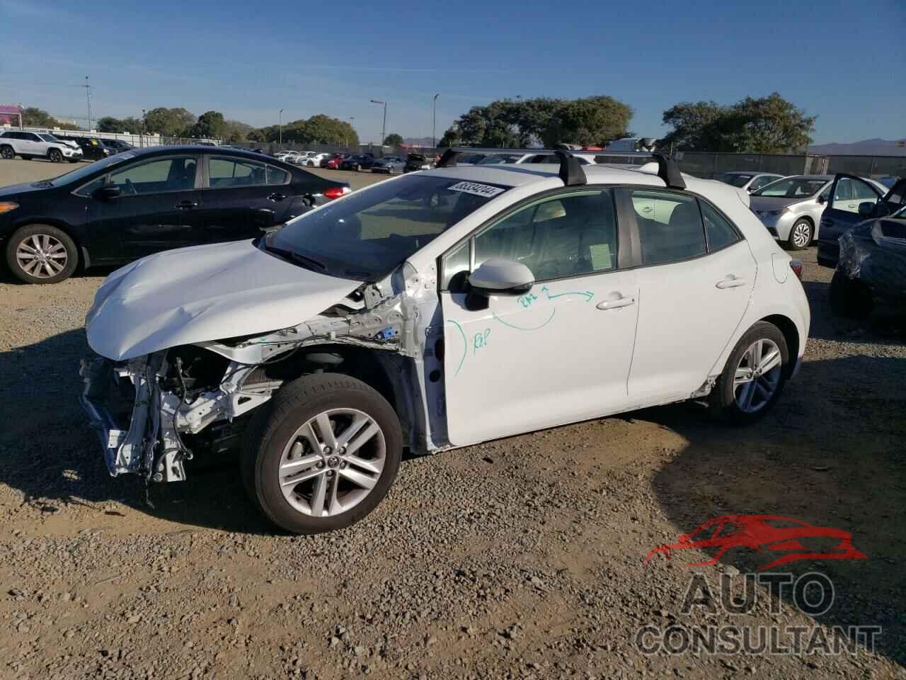 TOYOTA COROLLA 2022 - JTND4MBEXN3174620