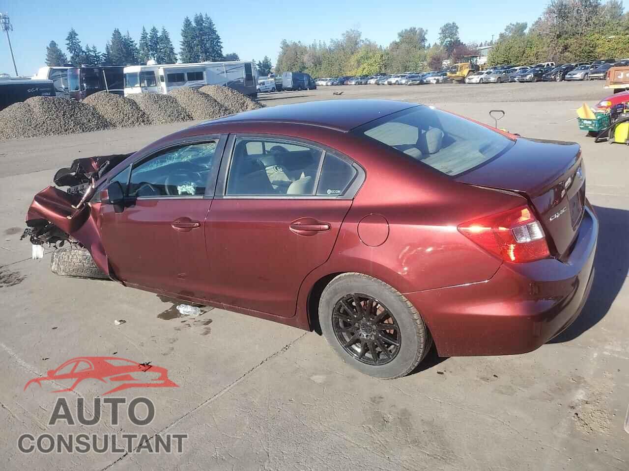 HONDA CIVIC 2012 - 19XFB2F51CE344984