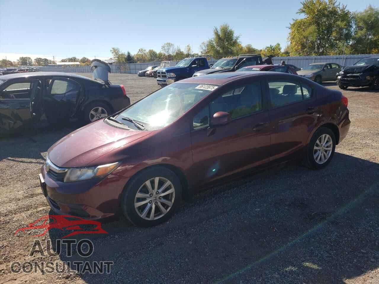 HONDA CIVIC 2012 - 2HGFB2F53CH032347