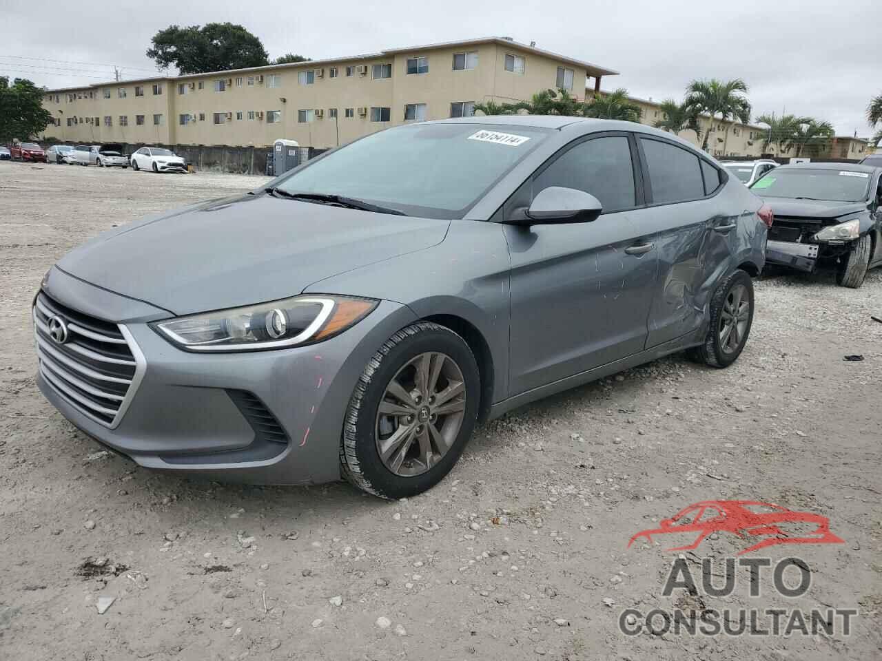 HYUNDAI ELANTRA 2017 - KMHD84LF7HU210712