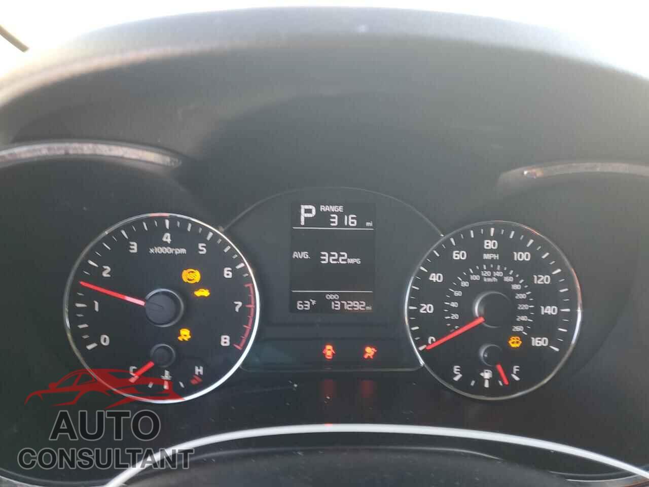 KIA FORTE 2017 - 3KPFK4A75HE102209