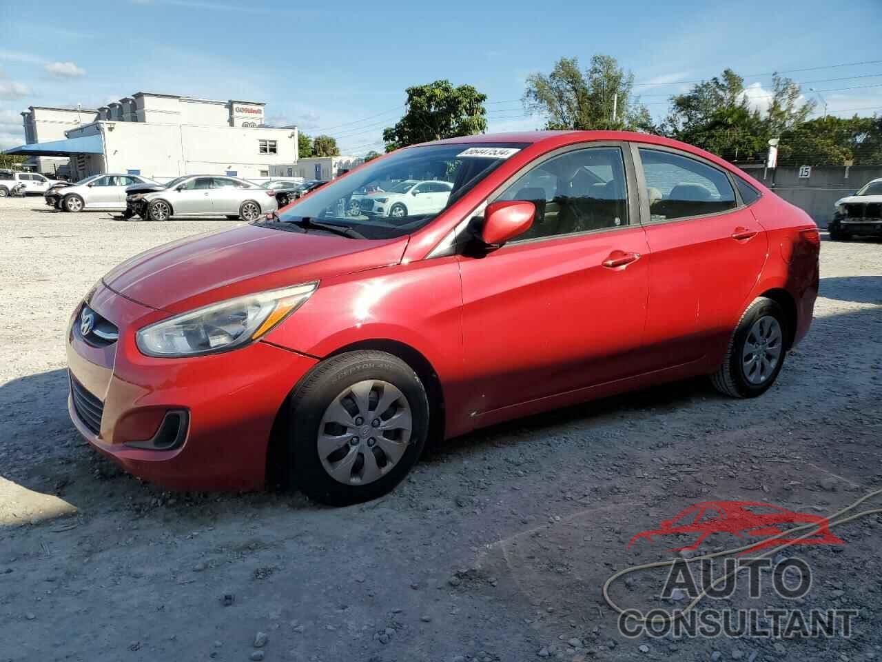 HYUNDAI ACCENT 2016 - KMHCT4AEXGU006599