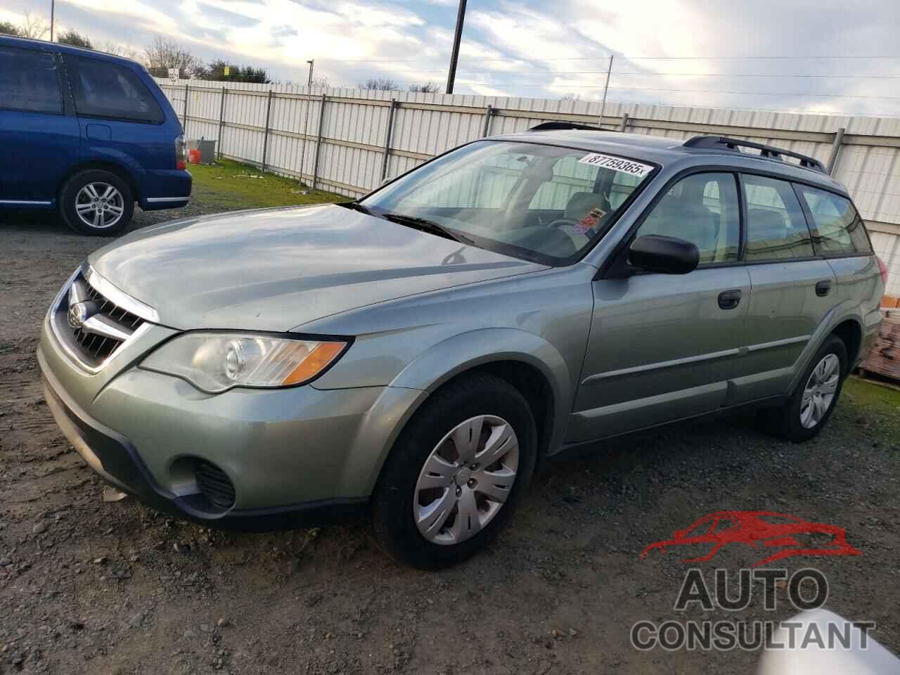 SUBARU LEGACY 2009 - 4S4BP60C496338928