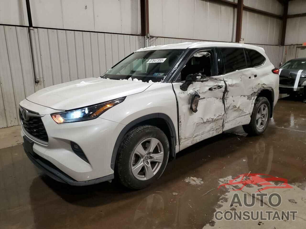 TOYOTA HIGHLANDER 2021 - 5TDBZRBH8MS527308
