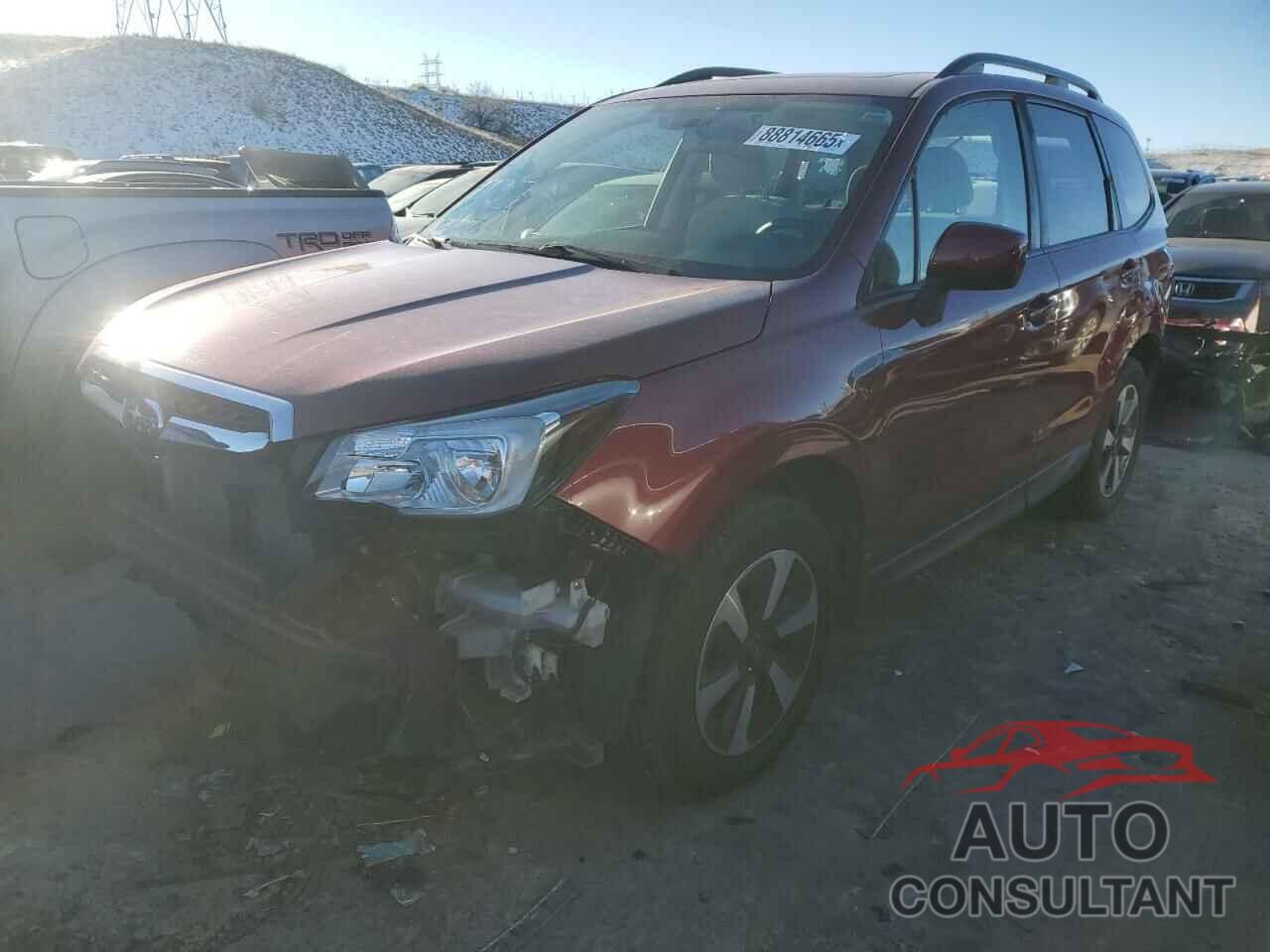 SUBARU FORESTER 2018 - JF2SJAGC4JH438567