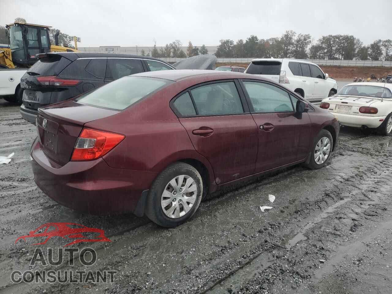 HONDA CIVIC 2012 - 19XFB2F51CE098518
