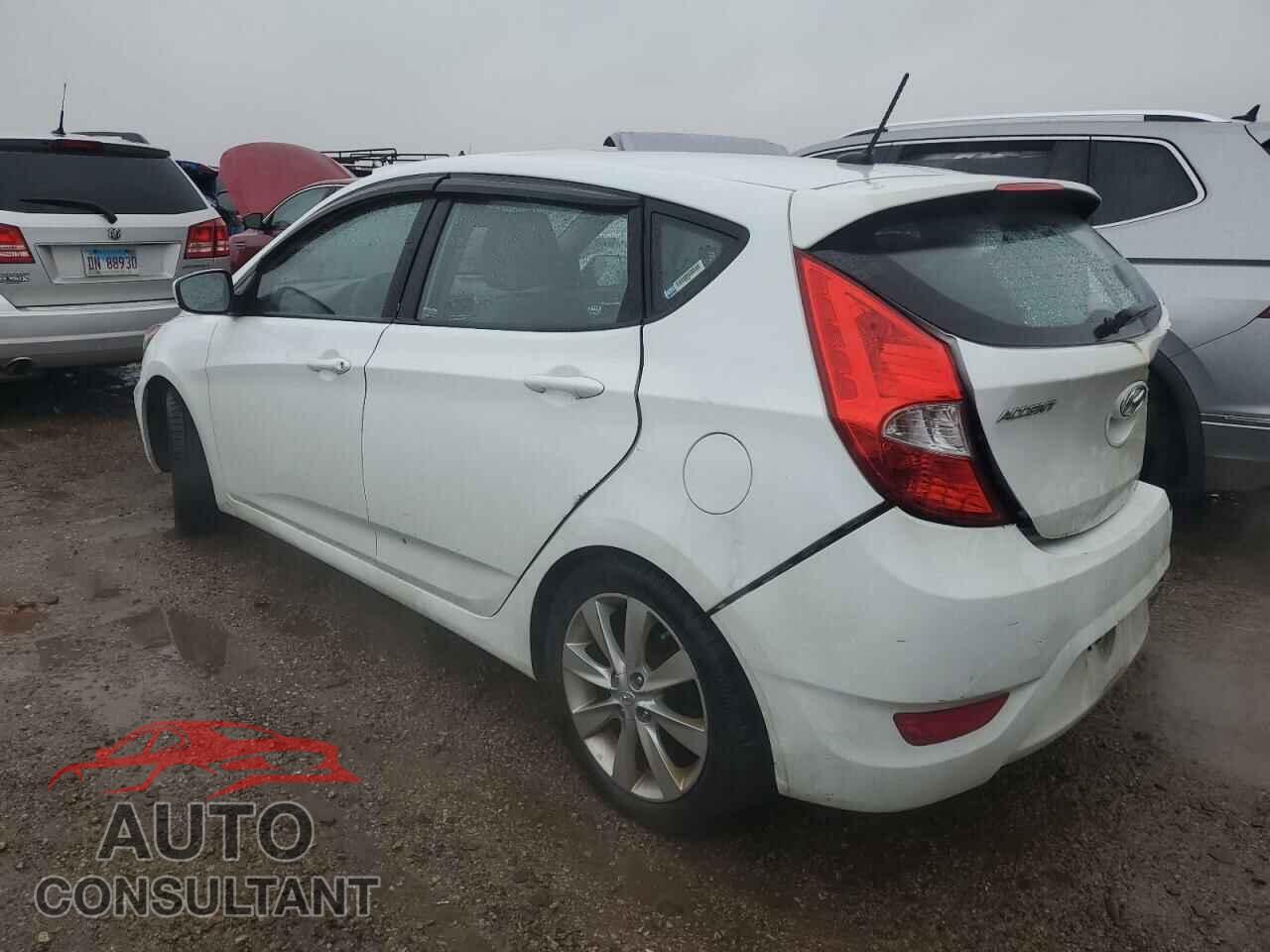 HYUNDAI ACCENT 2012 - KMHCU5AEXCU017714