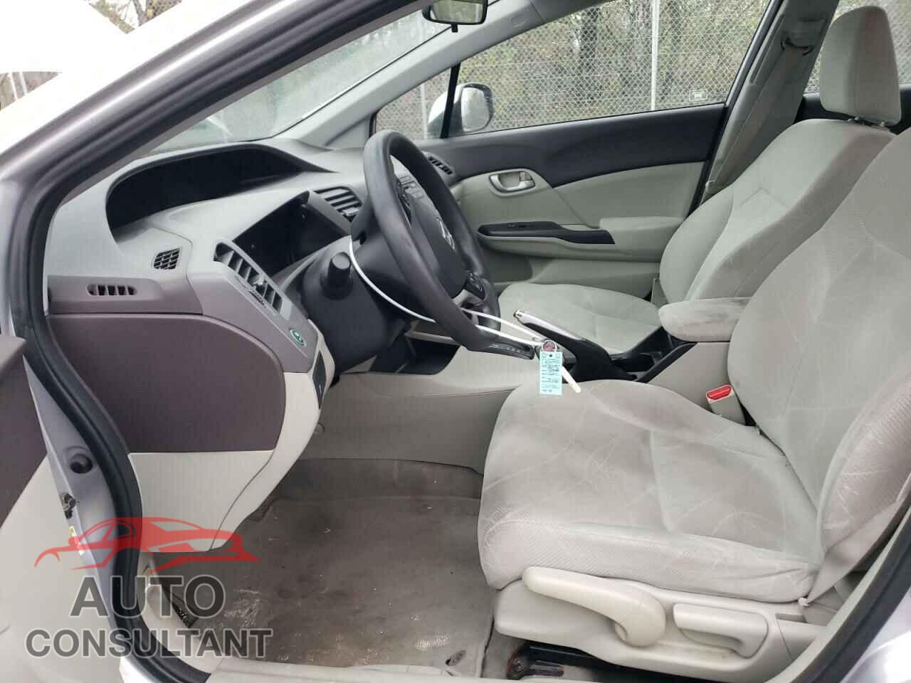 HONDA CIVIC 2012 - 19XFB2F54CE022890