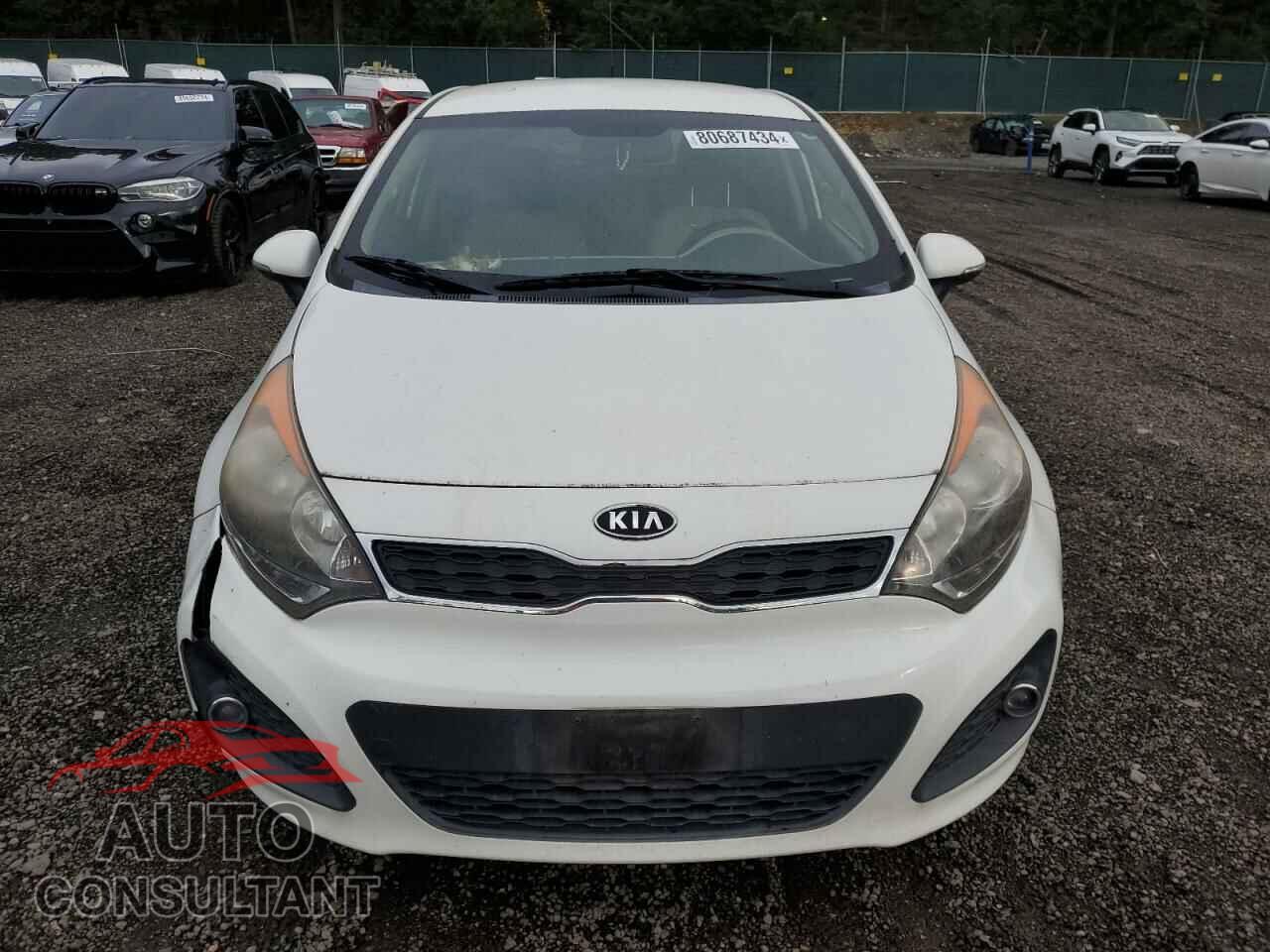 KIA RIO 2012 - KNADN5A39C6089980