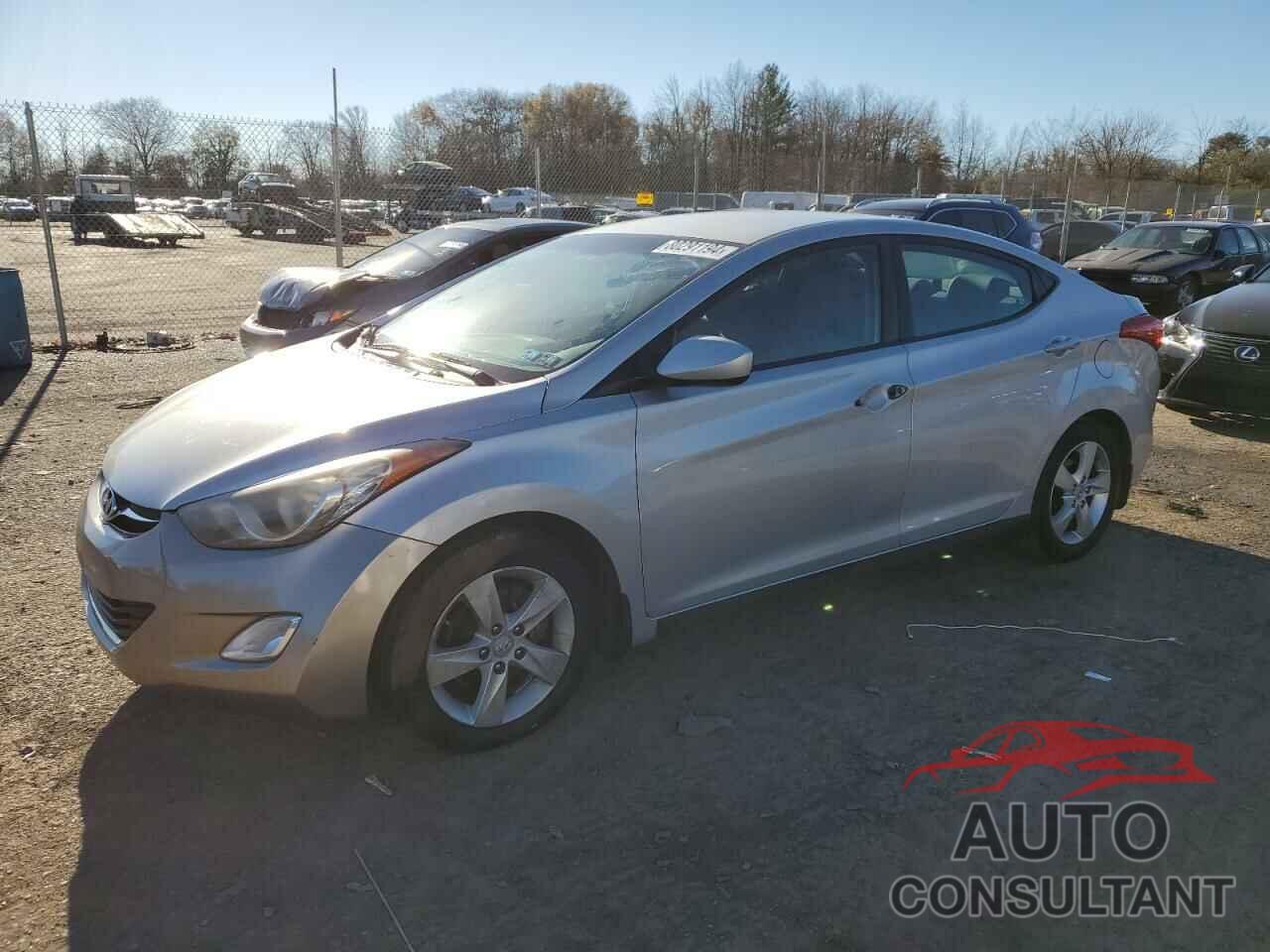 HYUNDAI ELANTRA 2012 - KMHDH4AE1CU417034