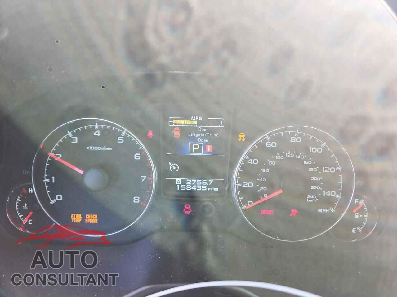 SUBARU OUTBACK 2013 - 4S4BRCKC6D3308765