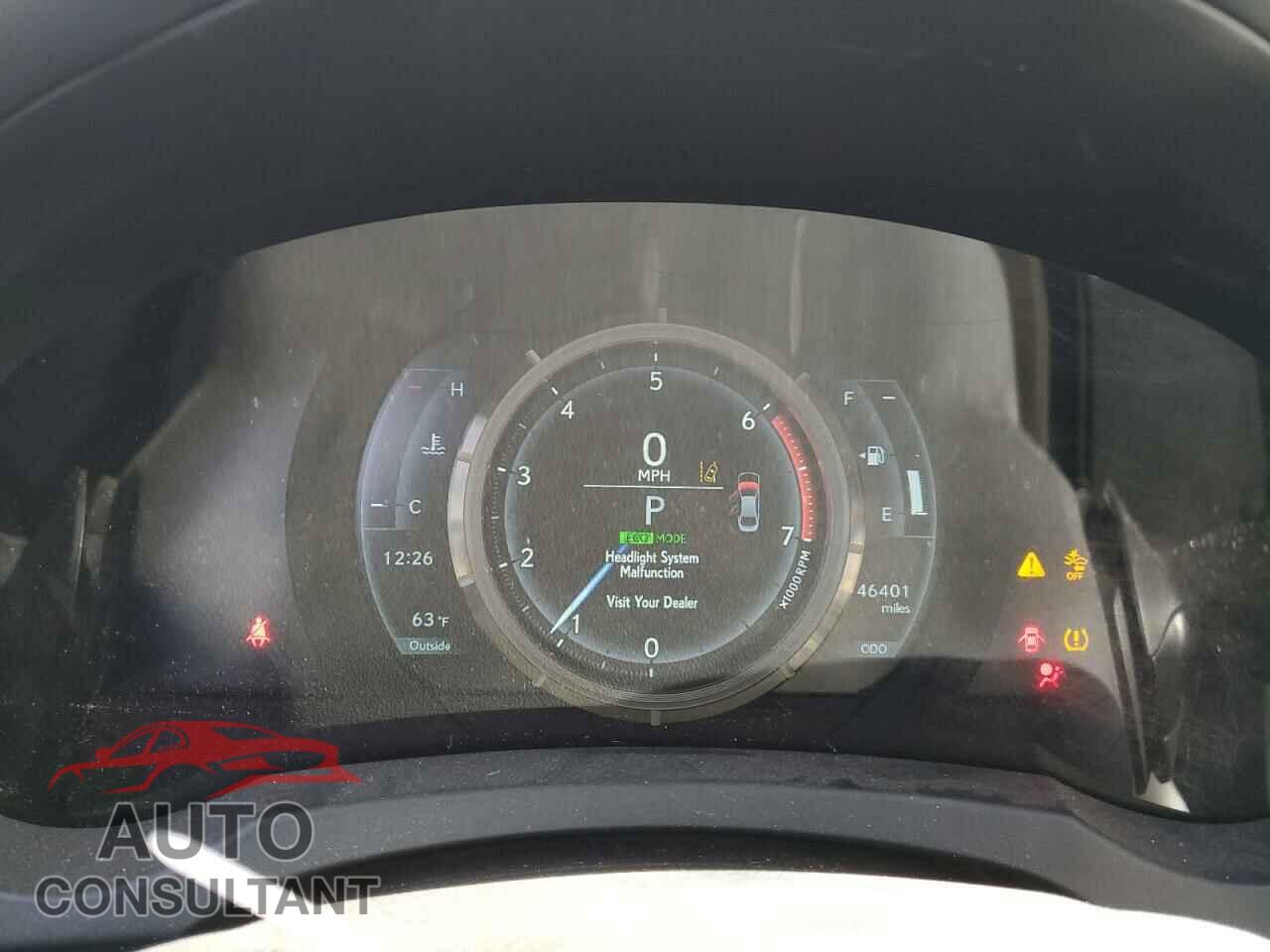 LEXUS IS 2019 - JTHBA1D27K5100625
