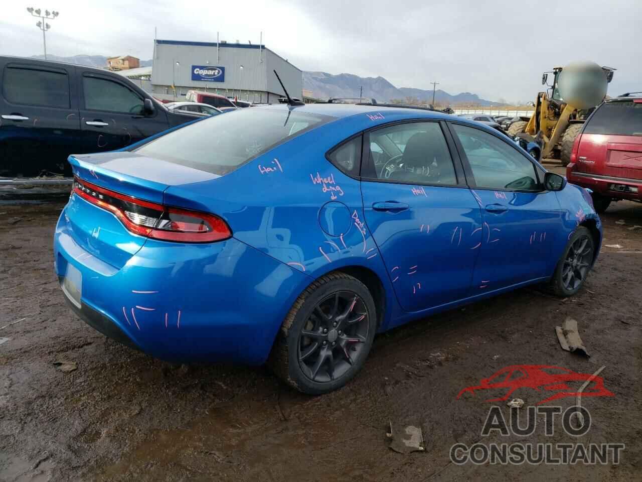 DODGE DART 2016 - 1C3CDFAA0GD630166