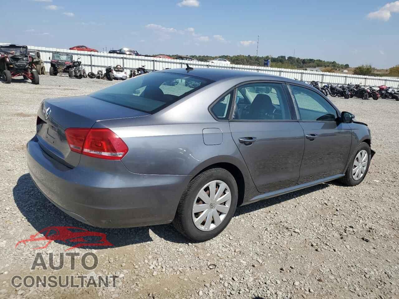 VOLKSWAGEN PASSAT 2012 - 1VWAP7A35CC077092
