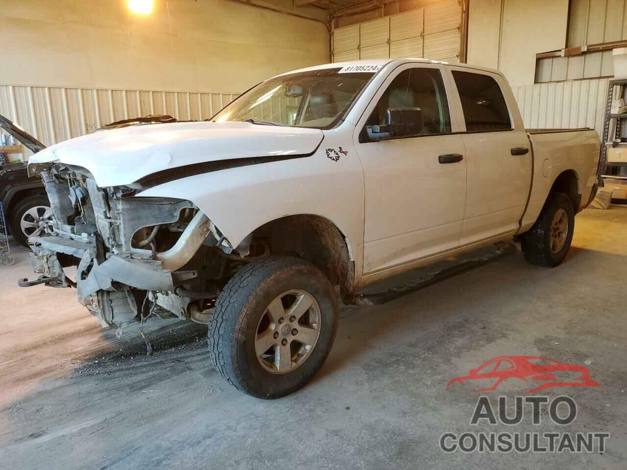 DODGE RAM 1500 2012 - 1C6RD7KT4CS205669