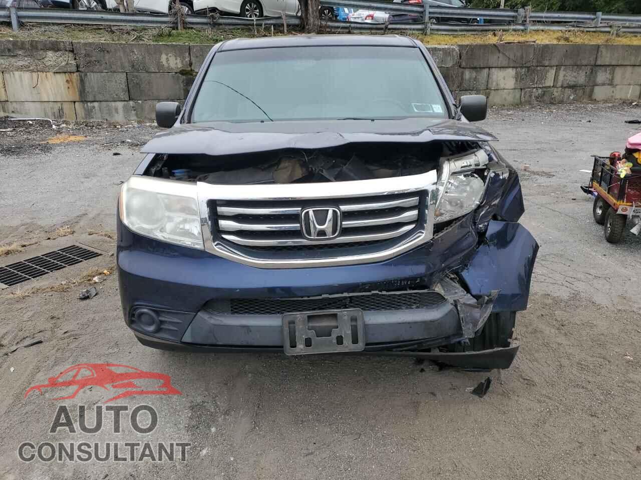 HONDA PILOT 2013 - 5FNYF4H27DB071685