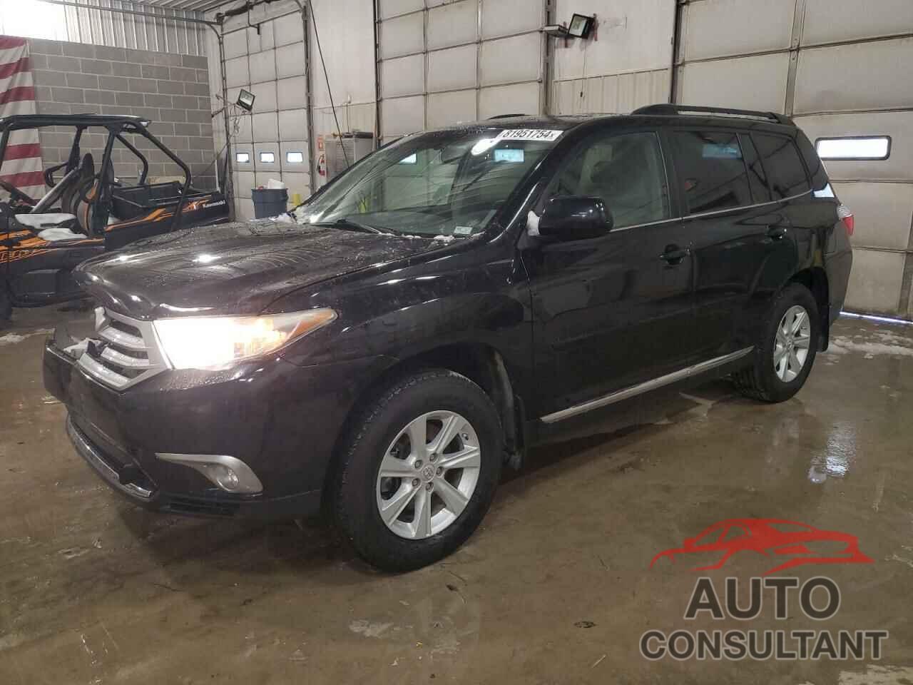 TOYOTA HIGHLANDER 2013 - 5TDZK3EH0DS103777