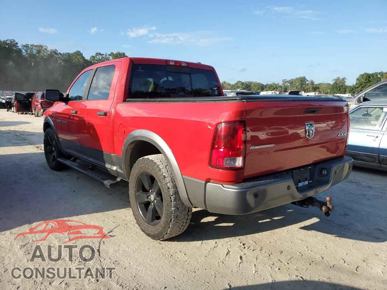 DODGE RAM 1500 2012 - 1C6RD7LT2CS343712