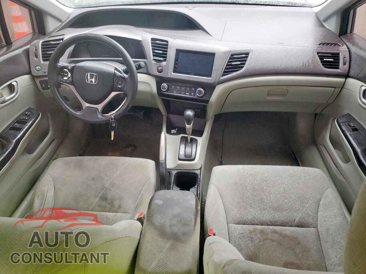HONDA CIVIC 2012 - 19XFB2F57CE359750
