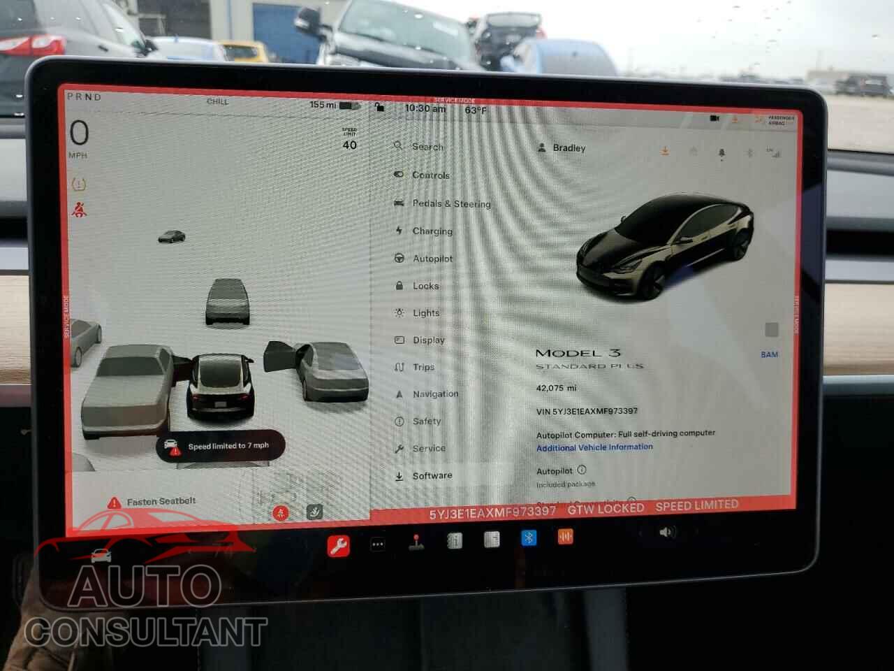 TESLA MODEL 3 2021 - 5YJ3E1EAXMF973397