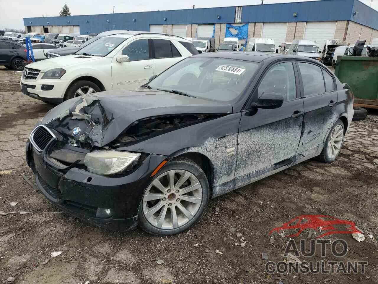 BMW 3 SERIES 2011 - WBAPK7C56BA971409