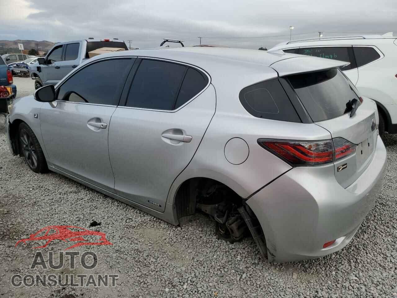 LEXUS CT 200 2012 - JTHKD5BH7C2080384